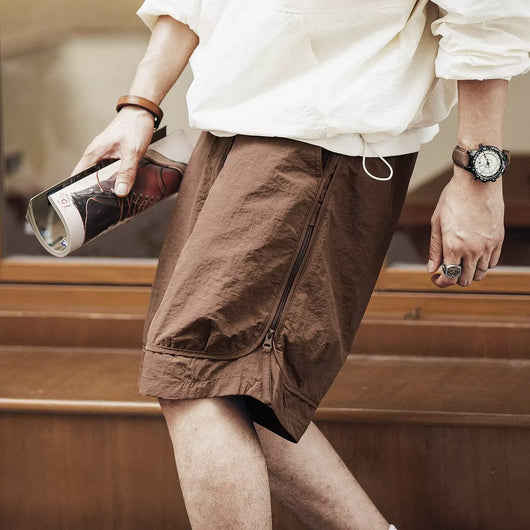 Pantalones Cortos Casuales Holgados Transpirables para Hombre - Estilo Verano - Image 11