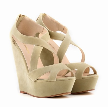 Sandalias Plataforma Tacón Alto Impermeables para Mujer - Estilo OL y Nocturno - Image 3