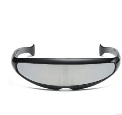 Gafas de Sol Futuristas con Lentes Espejo - Unisex Protección UV - Image 8