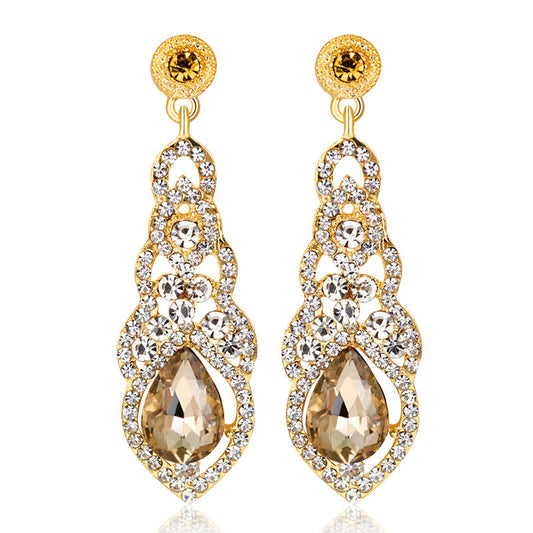 Aretes de Novia Estilo Europeo y Americano