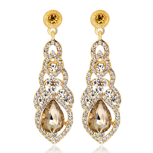 Aretes de Novia Estilo Europeo y Americano