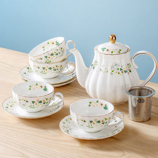 Taza de Té Floral Nórdica Estilo Hogar - Image 14