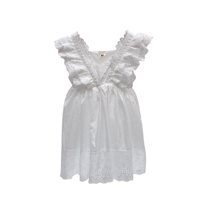 Falda Princesa Blanca con Encaje para Bebé Niña - Diseño Elegante Verano - Image 8