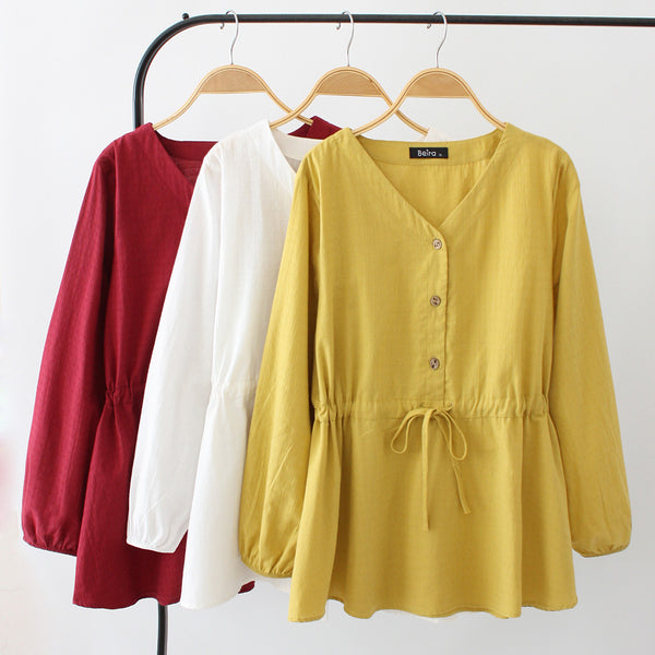 Suéter Pullover Otoño Talla Grande para Mujer
