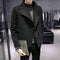 Abrigo de Lana Estilo Hong Kong para Hombre