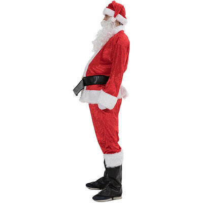 Disfraz de Papá Noel Plus Size para Adultos - Traje Navideño Completo Unisex - Image 3