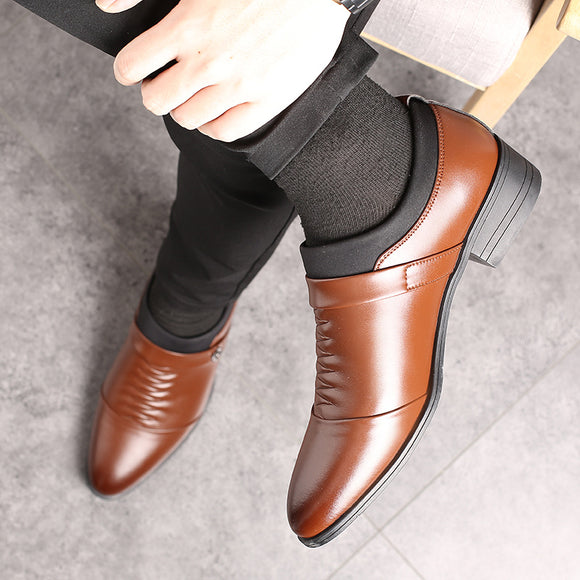 Zapatos de Cuero Formal para Hombre - Estilo Ejecutivo Profesional
