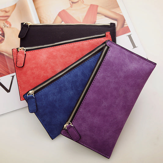 Billetera Larga para Mujer - Cartera Elegante con Compartimentos