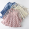 Vestido de Malla Manga Larga para Niñas - Colección Otoño