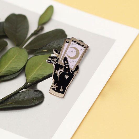 Broche Místico de Mano Luna Tarot - Image 11