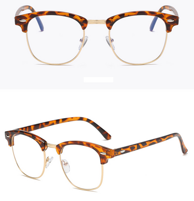 Gafas Metálicas Anti-Radiación con Cadena Trendy - Image 10