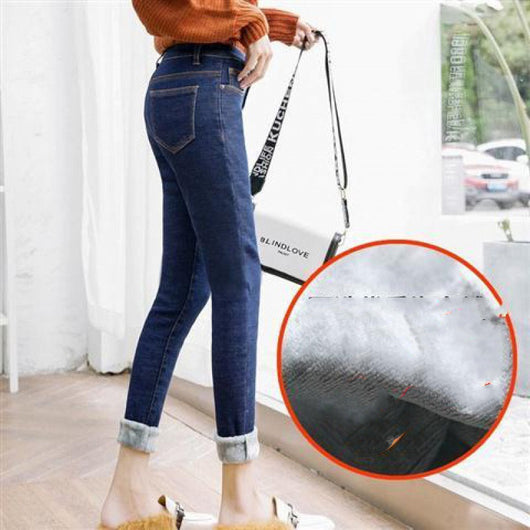 Pantalones Térmicos Ajustados para Mujer - Algodón Cálido y Ligero - Image 6