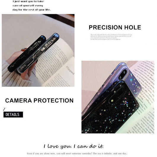 Funda para teléfono con diseño floral transparente - Image 3
