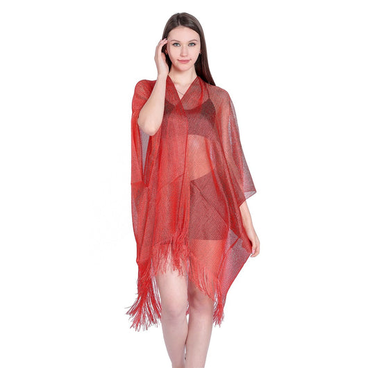 Blusa Playera con Cintas Doradas y Plateadas - Protección Solar Elegante - Image 8