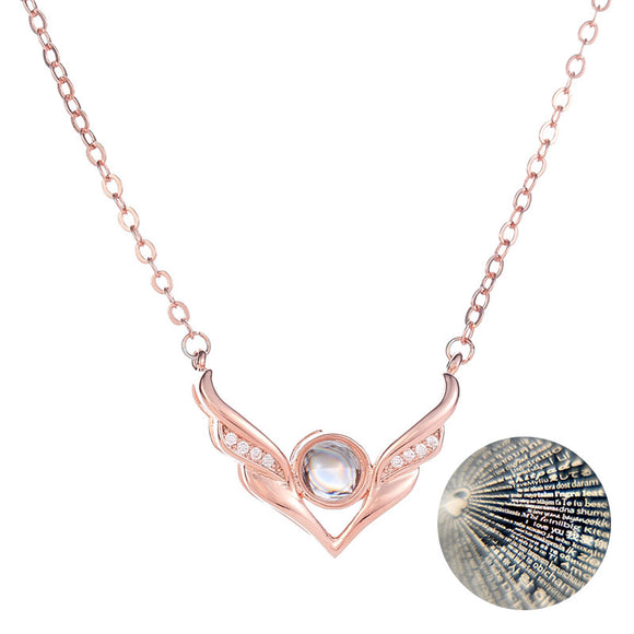 Collar de Alas Declaración de Amor en Cien Idiomas