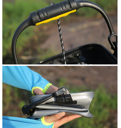 Cubo de Pesca Plegable con Cuerda - Balde Aireado para Peces Vivos - Image 5