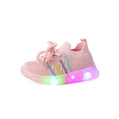 Zapatillas Luminosas LED Tejidas con Luces Intermitentes - Image 4