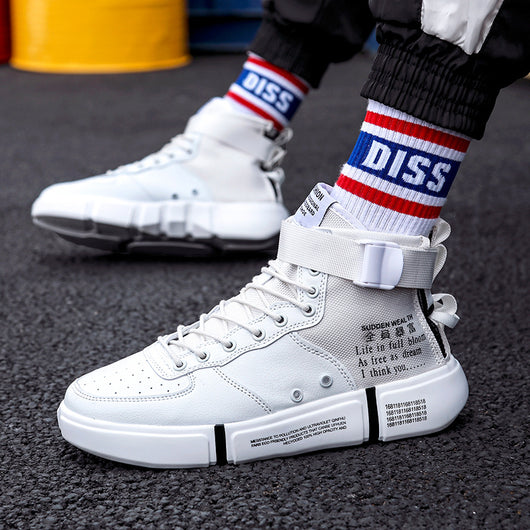Zapatos Casuales Plataforma Alta para Hombre - Tendencia Estudiante Primavera Verano Talla 45 - Image 2