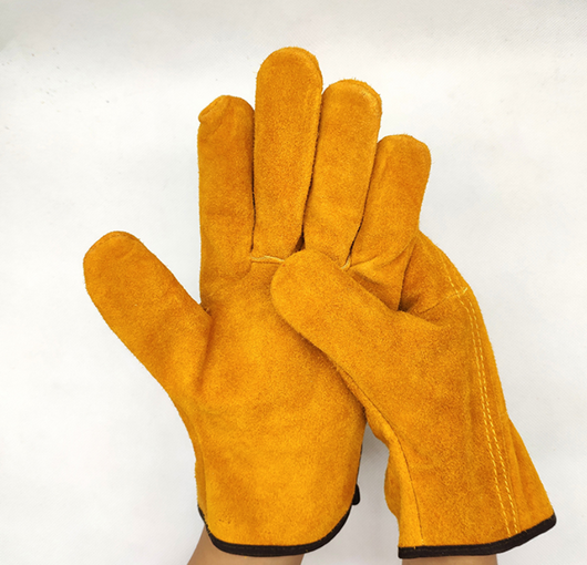 Guantes de Soldadura de Cuero Resistentes al Calor Extremo - Image 10