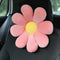 Reposacabezas de Peluche Floral para Auto