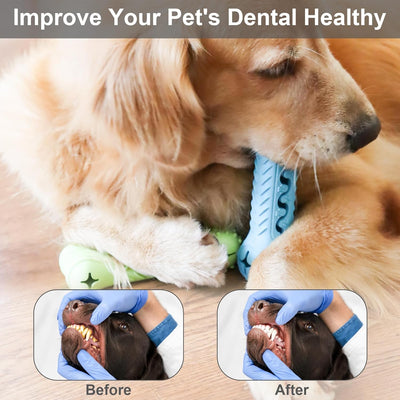 Juguete Masticable en Forma de Hueso para Perros Agresivos - Goma Natural Resistente - Image 11