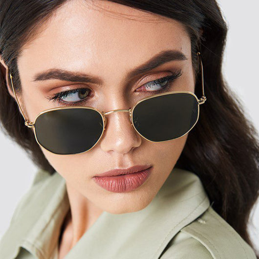 Gafas de Sol Cuadradas Compactas