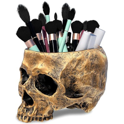 Maceta Decorativa Calavera de Resina para Halloween - Image 2