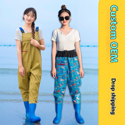 Pantalón Impermeable de Cintura Alta para Mujer - Protección Total - Image 3
