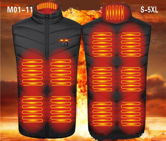 Chaleco Térmico Inteligente para Hombre con 11 Zonas de Calor - Image 8