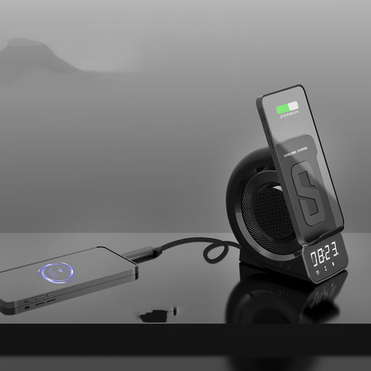Parlante Bluetooth Portátil con Carga Inalámbrica y Radio Integrada - Image 13