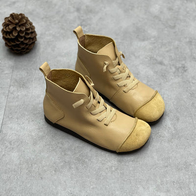 Botas Martin de Cuero Vintage con Forro Cálido y Suela Suave - Image 14