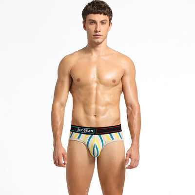 Calzoncillos de Algodón para Hombre con Rayas Verticales - Image 5