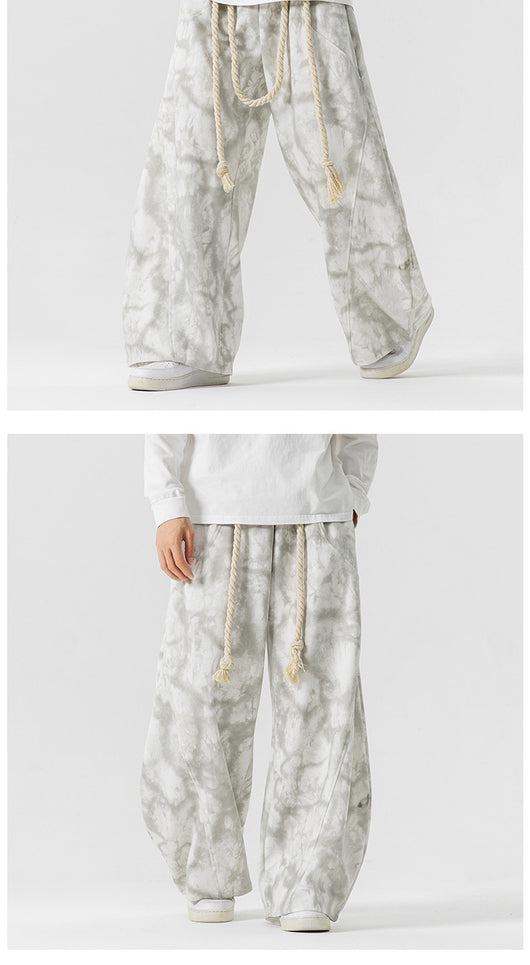 Pantalones de Buzo Talla Grande Tie-Dye Estilo Japonés-Hong Kong - Image 18