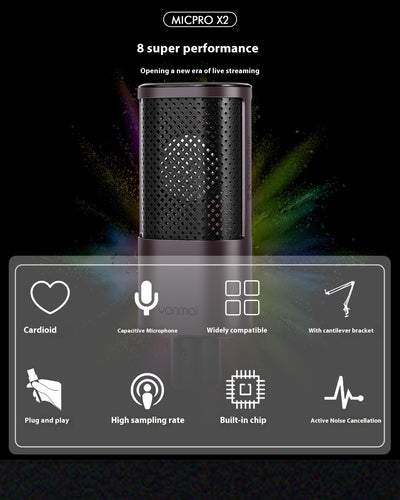 Micrófono Profesional para Streaming, Karaoke y Grabación - Image 8
