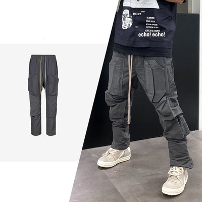 Pantalones Funcionales Multi-Bolsillo para Hombre