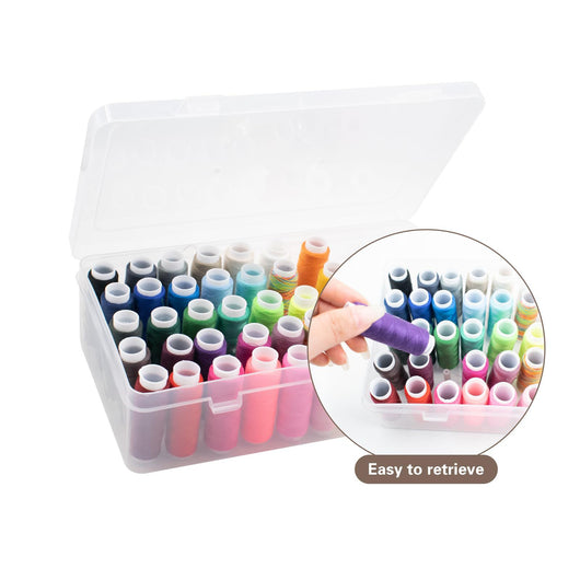 Organizador de Costura 42 Compartimentos - Caja de Almacenamiento Multifuncional para Bordado - Image 2