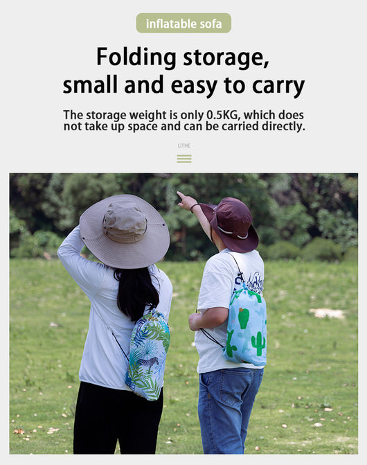 Sofá Inflable Portátil para Camping y Playa - Cómodo y Ligero - Image 13