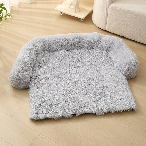 Cama Térmica de Felpa para Perros - Cojín Sofá Invierno