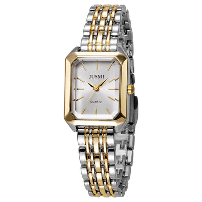 Reloj de Cuarzo Personalizado Elegante con Esfera Estilo Meridiano y Correa de Acero - Image 8