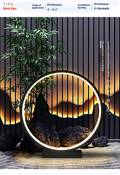 Lámpara de Jardín Redonda Impermeable para Exteriores - Iluminación Moderna - Image 20
