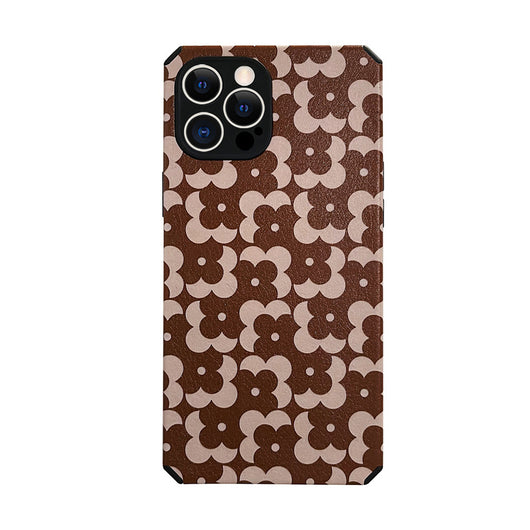 Funda Retro Flores para Teléfono - Protección Suave - Image 14