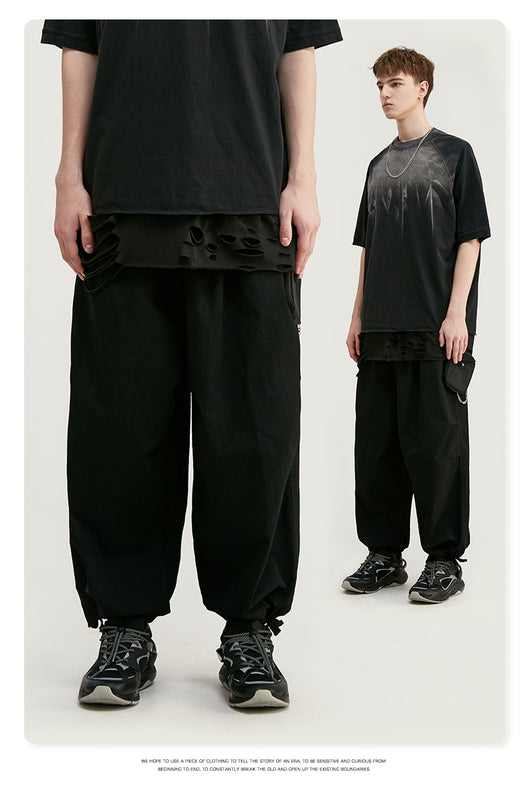 Pantalones Cargo Casual de Color Sólido para Hombre - Image 6