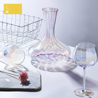 Juego de Copas para Vino con Vertedor de Cristal - Image 8