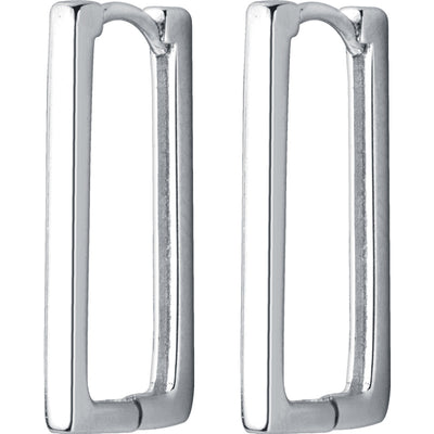 Aretes Rectangulares Calados de Moda - Image 11