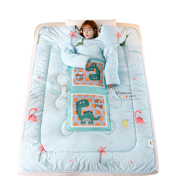 Edredón Grueso Tipo Almohada con Mangas - Quilt Perezoso para Dormitorio - Image 9