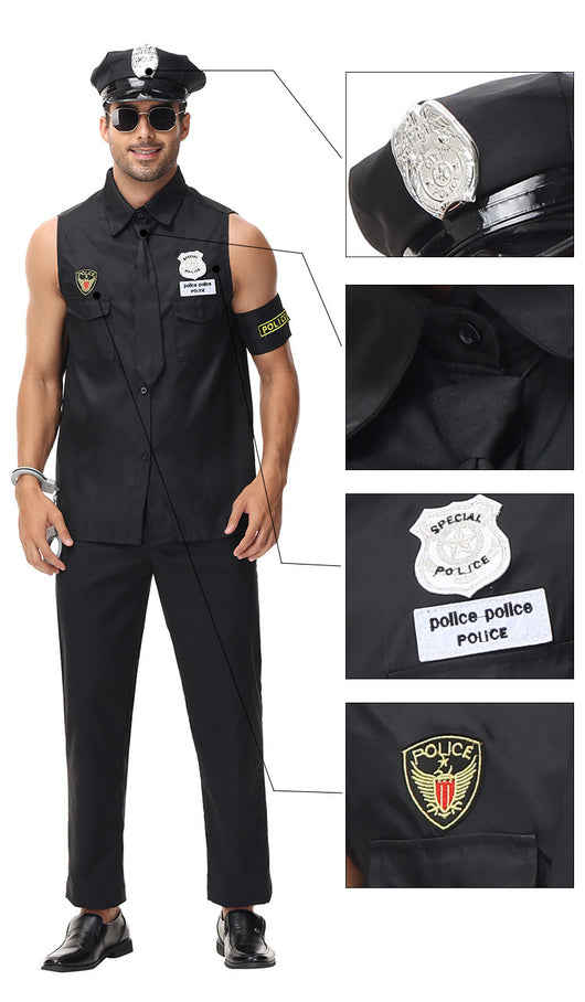 Uniforme Profesional de Policía para Juego de Rol - Image 11