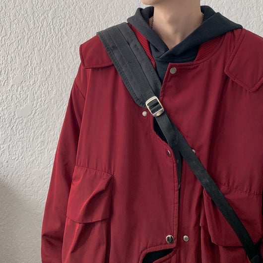 Chaqueta Piloto de Trabajo para Hombre - Estilo Profesional - Image 5