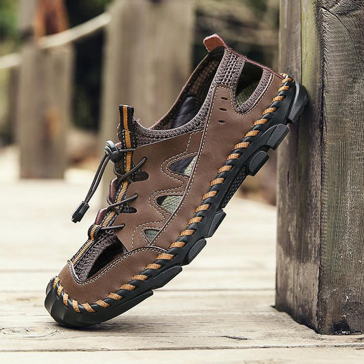 Sandalias Casuales para Hombre Cosidas a Mano - Image 7