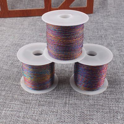 Cuerda Trenzada Multicolor con Filamentos Laminados