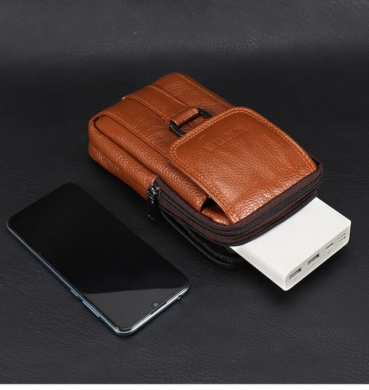 Bolsa de Cuero para Celular Multifuncional con Cinturón - Image 16
